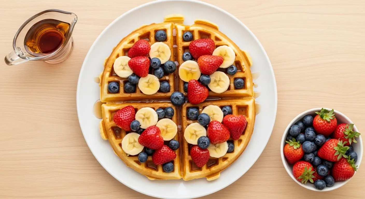Vegan Belgian Waffle Recipe