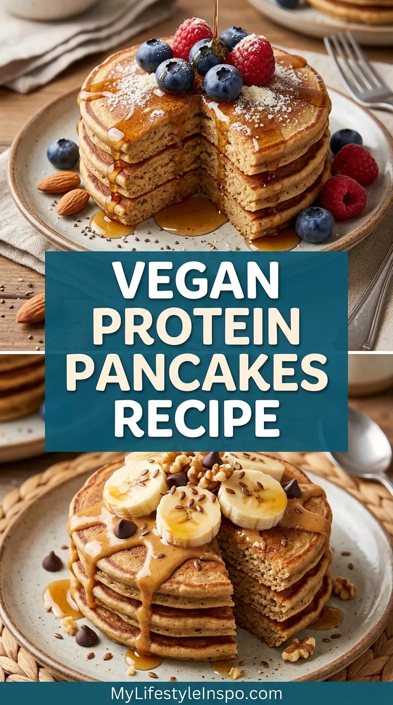 Vegan Protein Pancakes Recipe