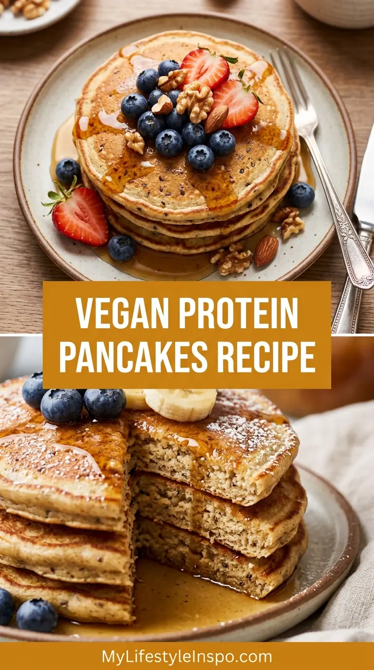 Vegan Protein Pancakes Recipe