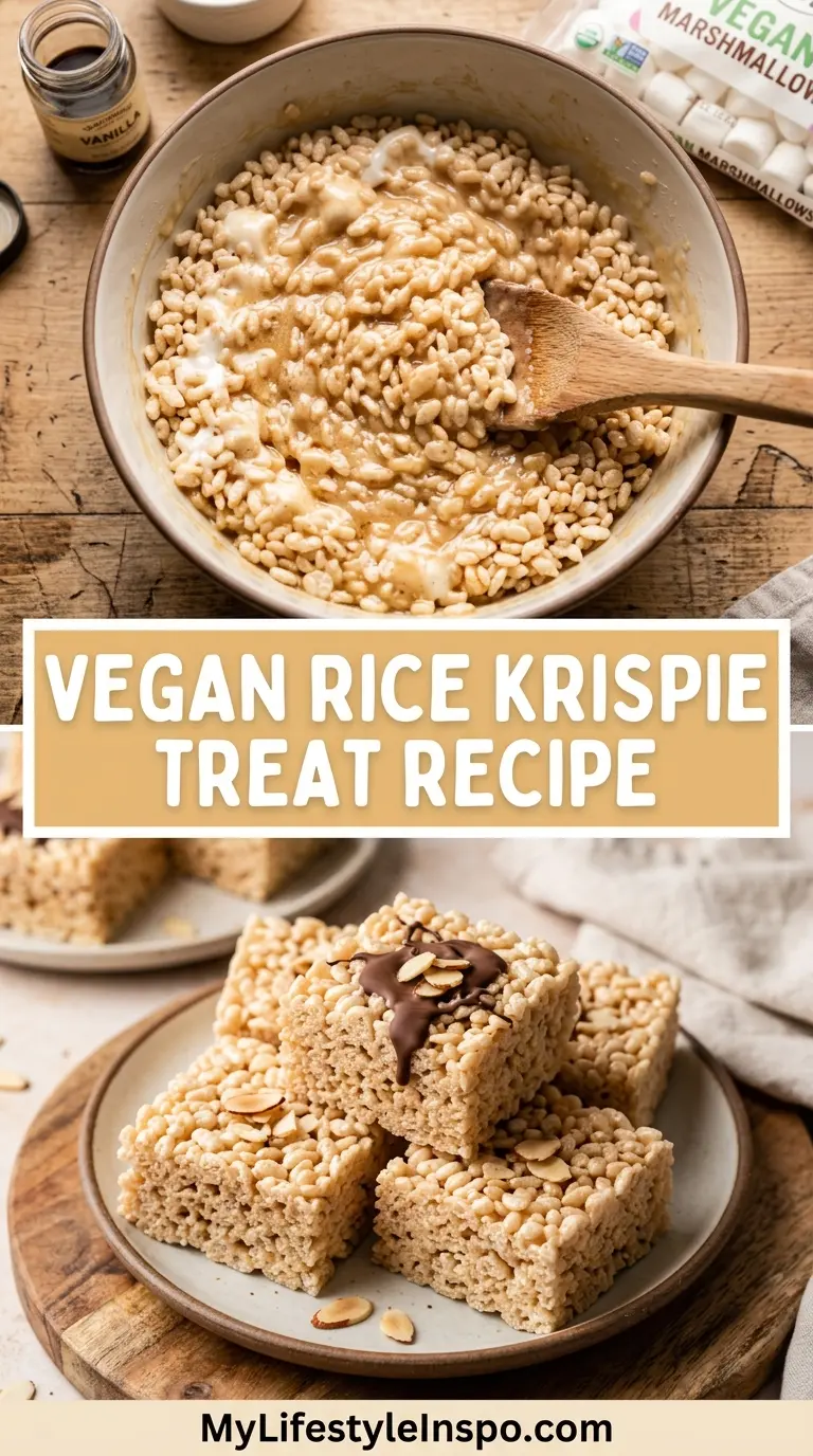 Vegan Rice Krispie Treat Recipe