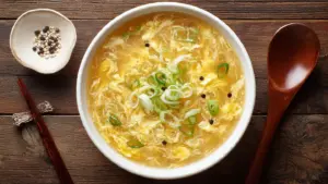 Vegetarian Egg Drop Soup Recipe