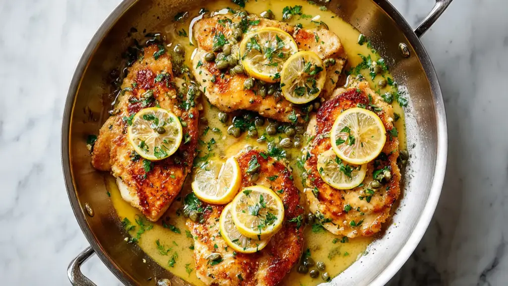 White Wine Chicken Piccata Recipe