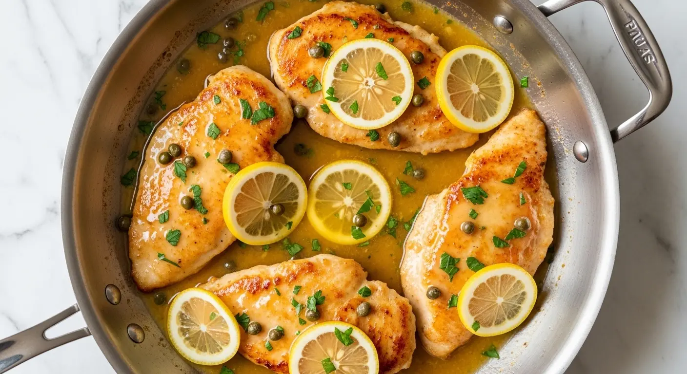 White Wine Chicken Piccata Recipe