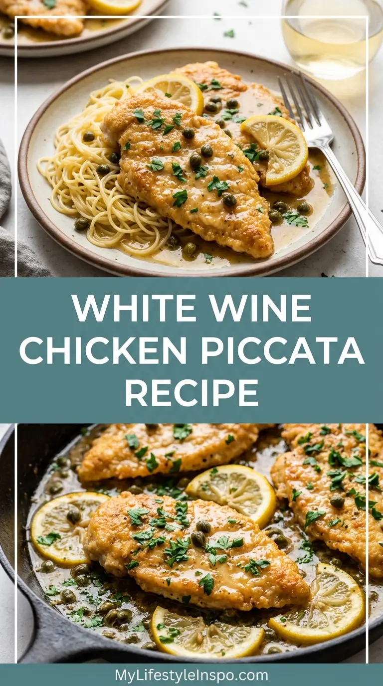 White Wine Chicken Piccata Recipe