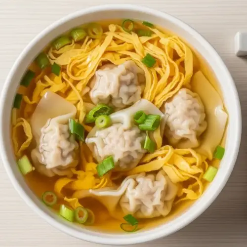 Wonton Egg Drop Soup Recipe