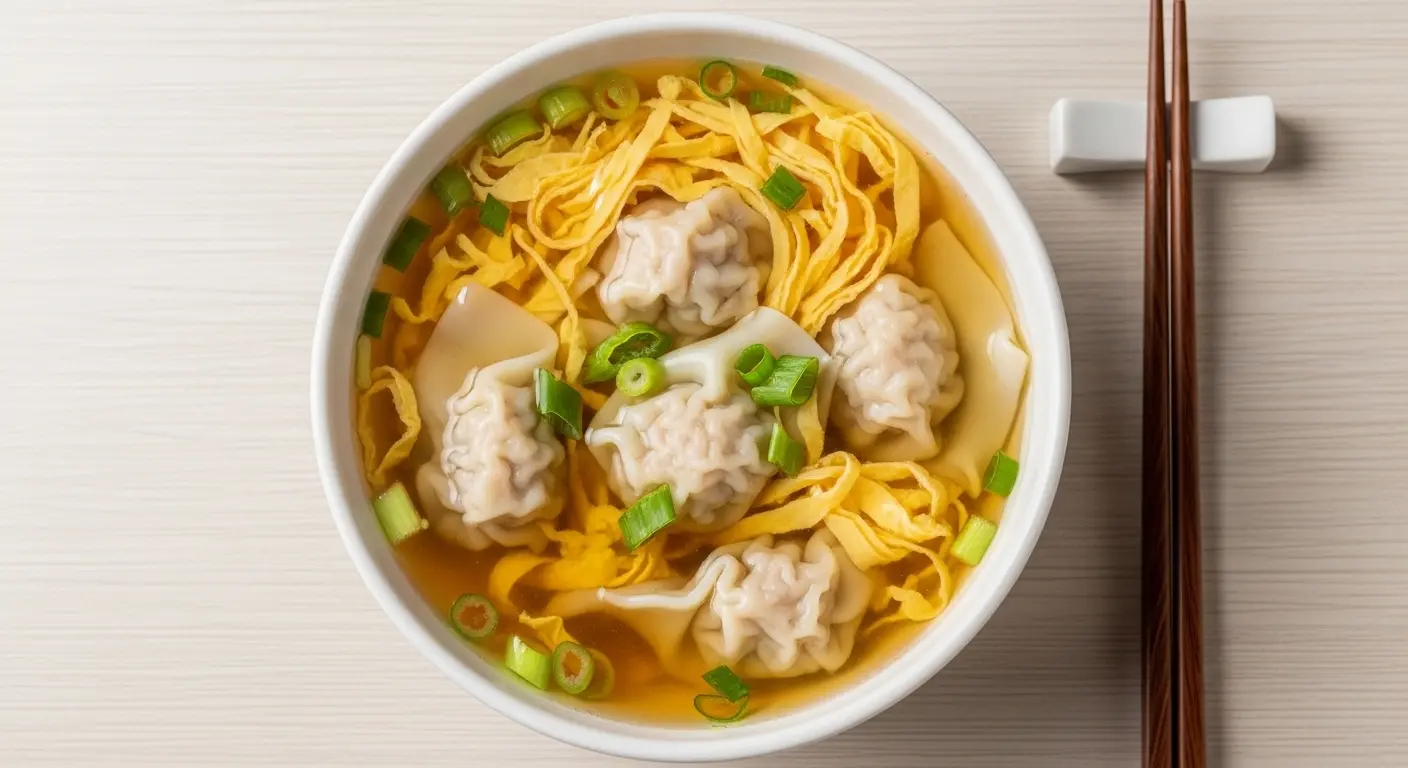 Wonton Egg Drop Soup Recipe