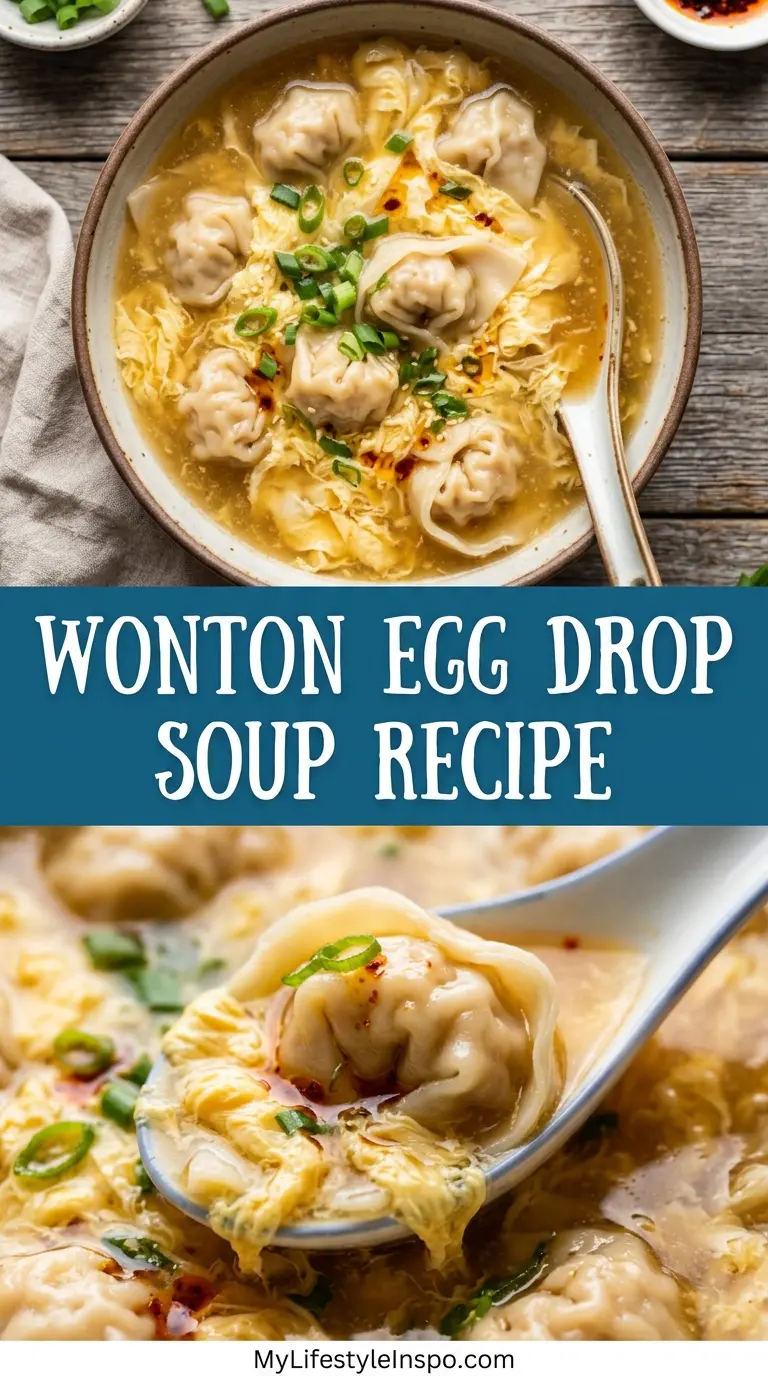 Wonton Egg Drop Soup Recipe