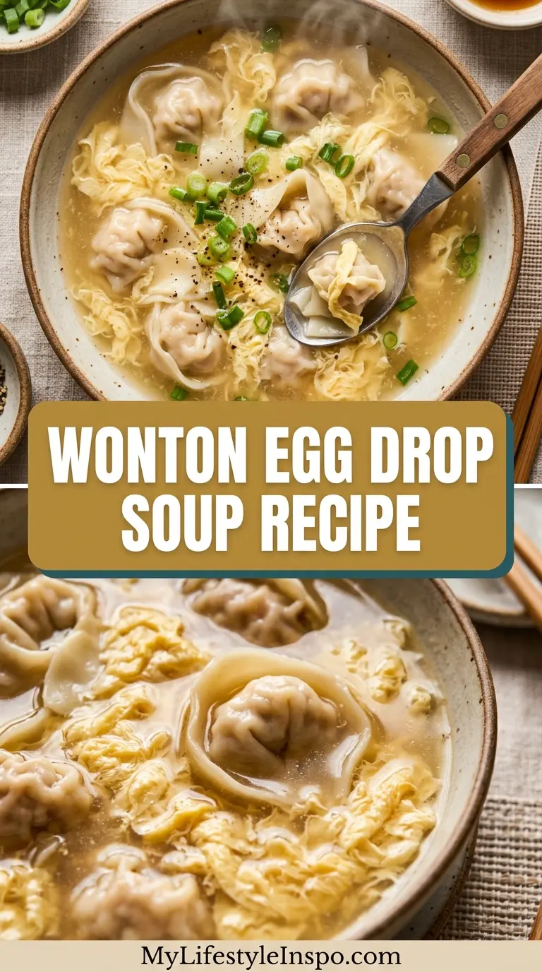 Wonton Egg Drop Soup Recipe