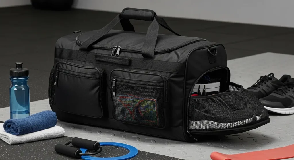 11. Gym Bag with Shoe Compartment