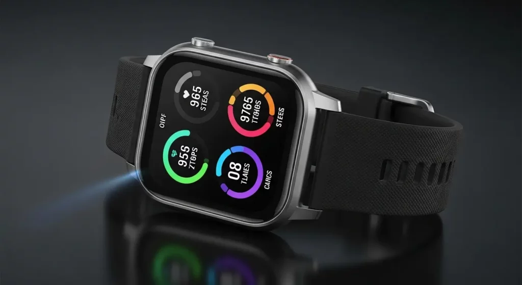 2. Smart Watch with Fitness Tracking