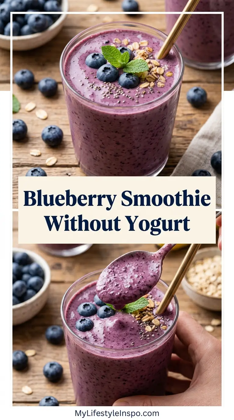 Blueberry Smoothie Recipe Without Yogurt