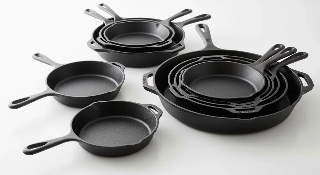 14. Cast Iron Cookware Set
