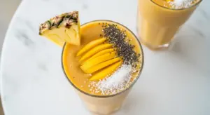 Chia Banana Boost Tropical Smoothie Recipe