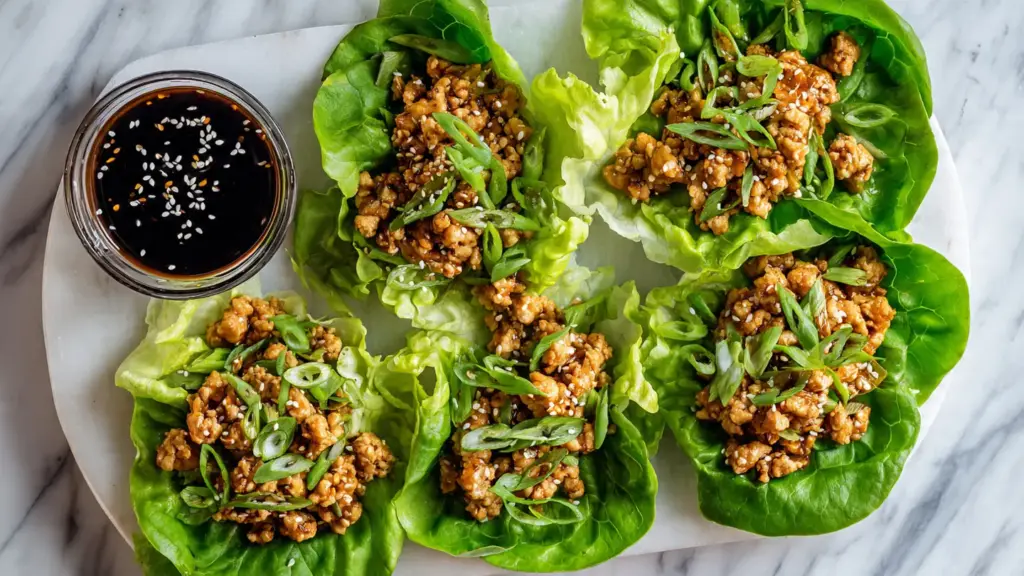 Chicken Lettuce Wraps Recipe