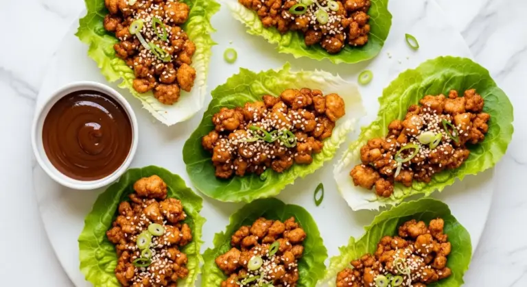 Chicken Lettuce Wraps Recipe