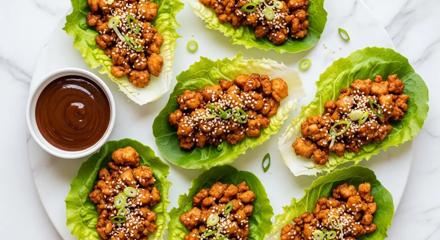 Chicken Lettuce Wraps Recipe