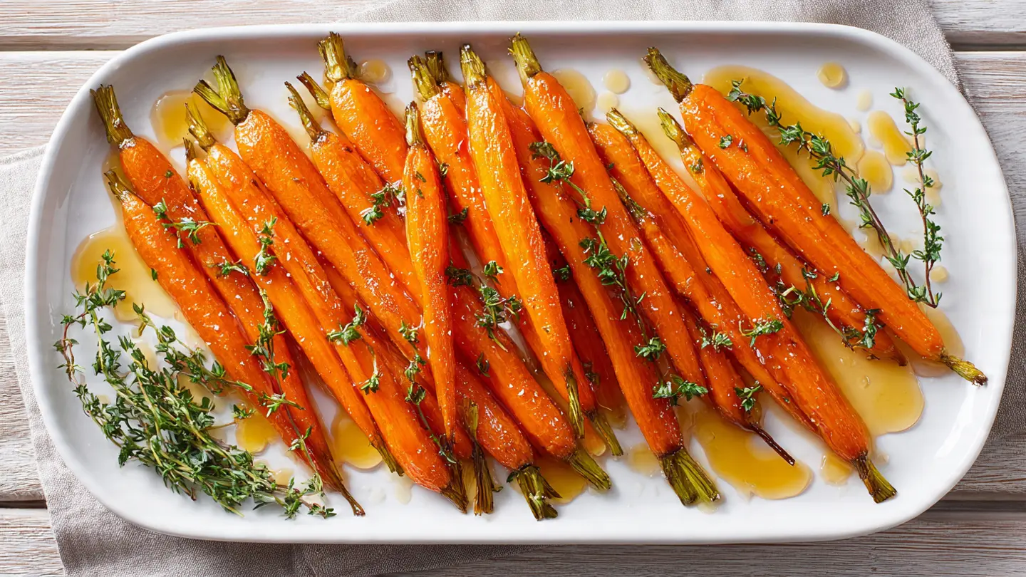 Honey Roasted Carrots Recipe
