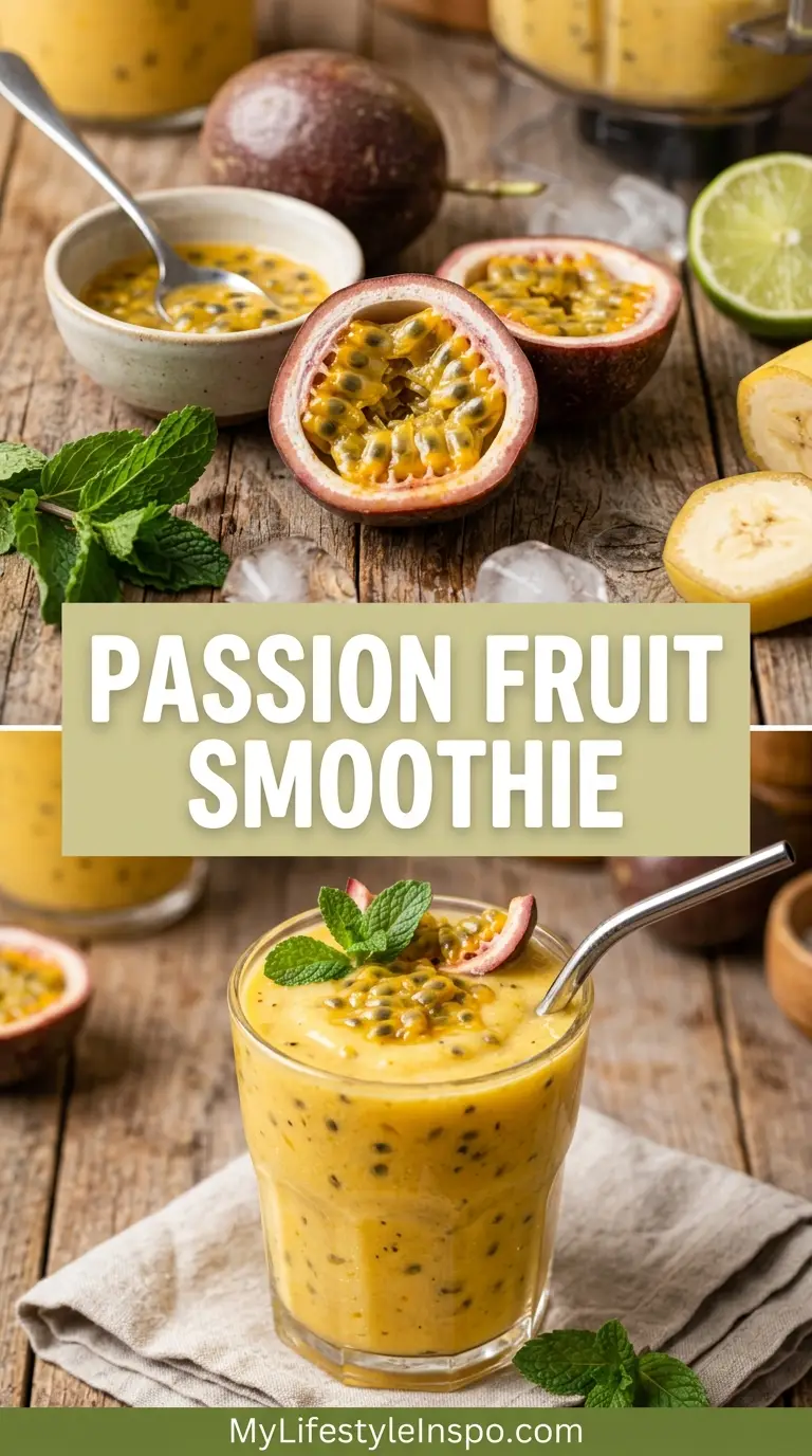 Passion Fruit Smoothie Recipe