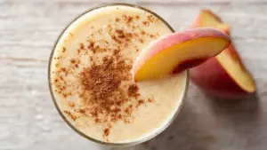 Peach Smoothie Recipe with Yogurt