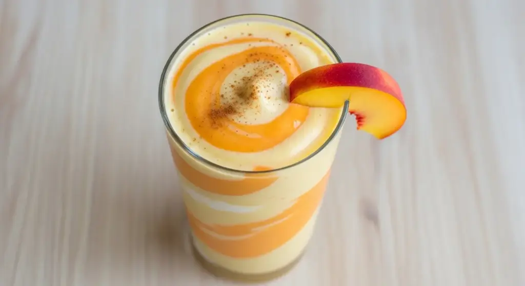 Peach Smoothie Recipe with Yogurt