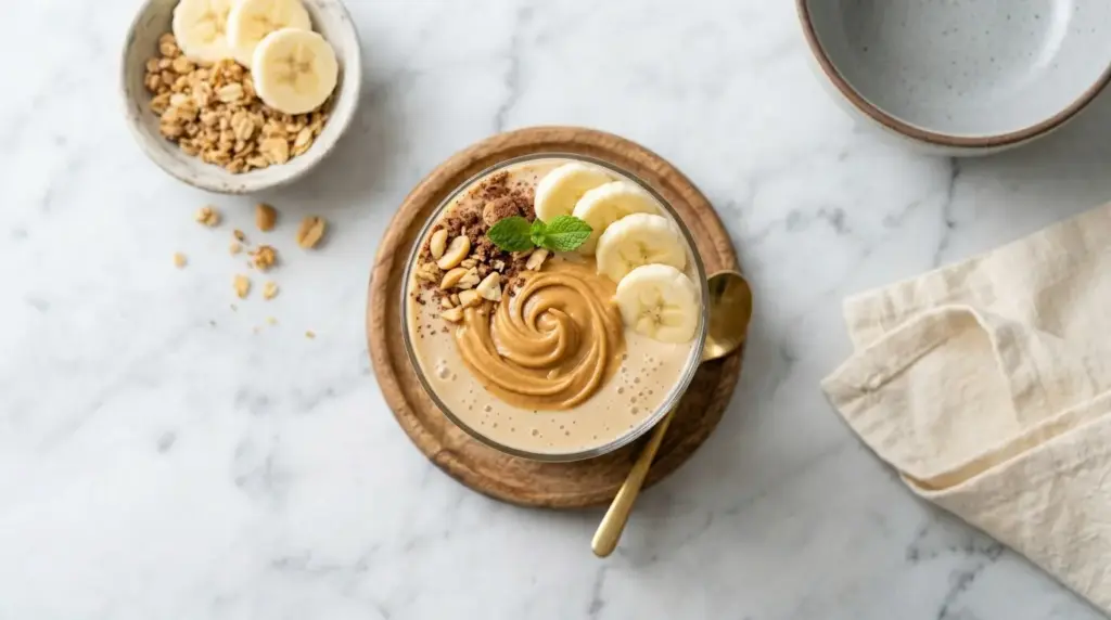 Peanut Butter Banana Smoothie Recipe