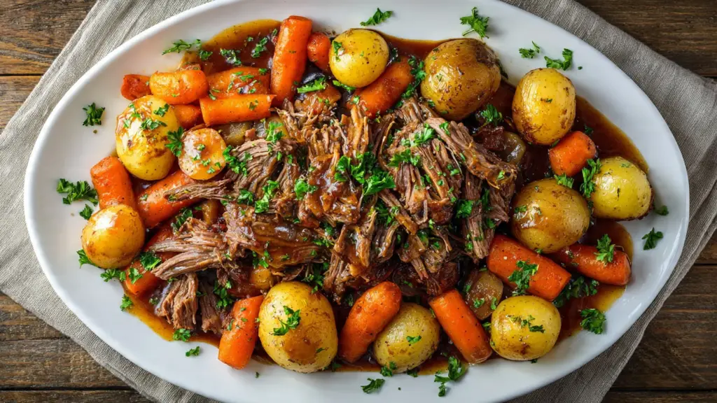 Slow Cooker Pot Roast Recipe