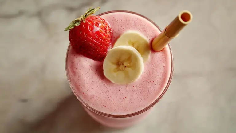 Strawberry Banana Smoothie Recipe Without Yogurt