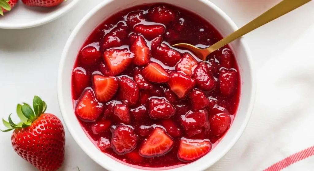 Strawberry Sauce Recipe