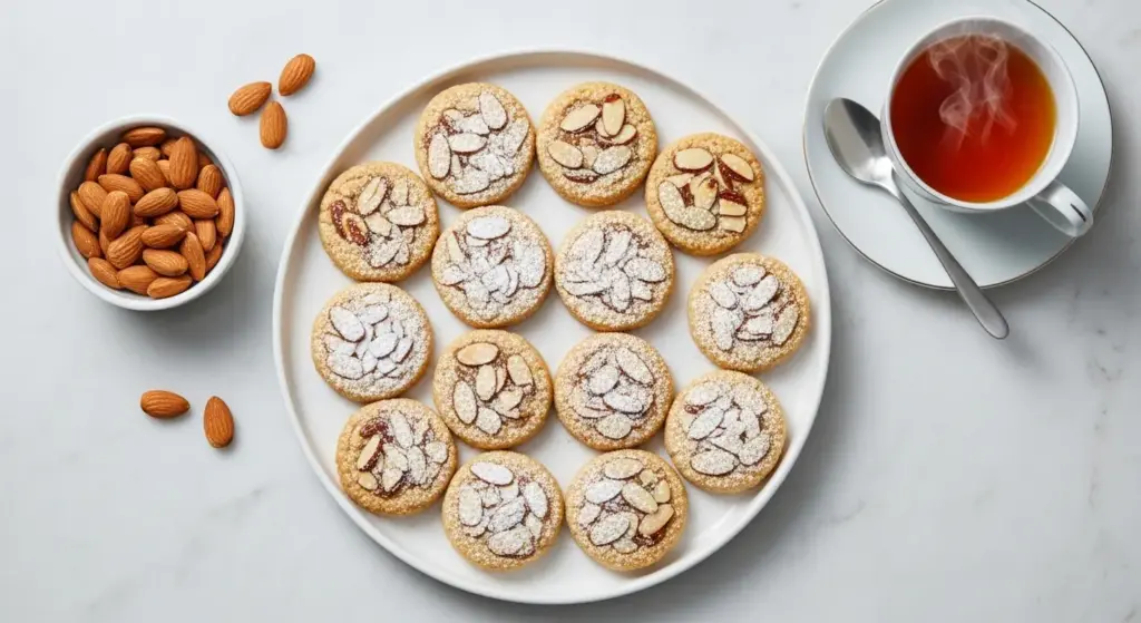 Almond Shortbread Cookies Recipe