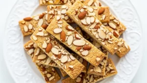 Almond Shortbread Cookies Recipe