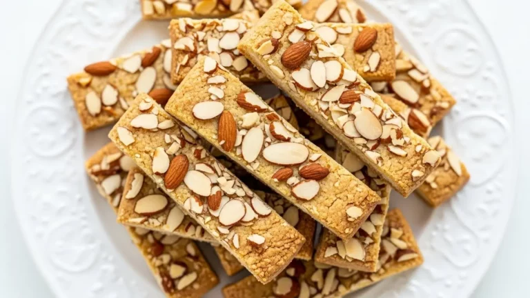 Almond Shortbread Cookies Recipe