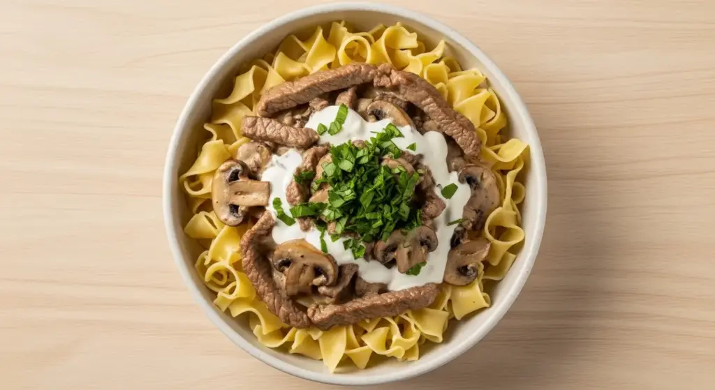 Beef Stroganoff Recipe