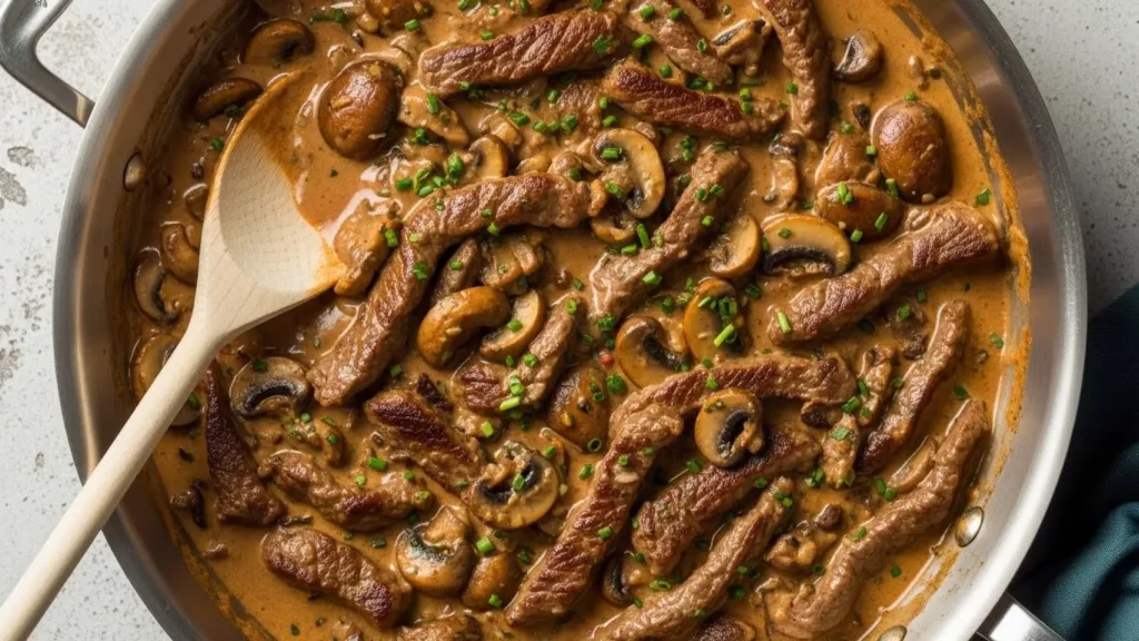 Beef Stroganoff Recipe