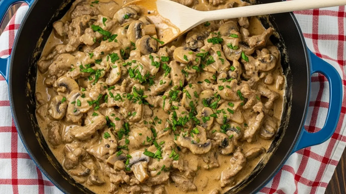 Beef Stroganoff Recipe