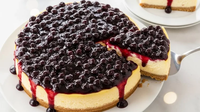 Blueberry Cheesecake Recipe