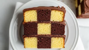 Checkerboard Cake Recipe