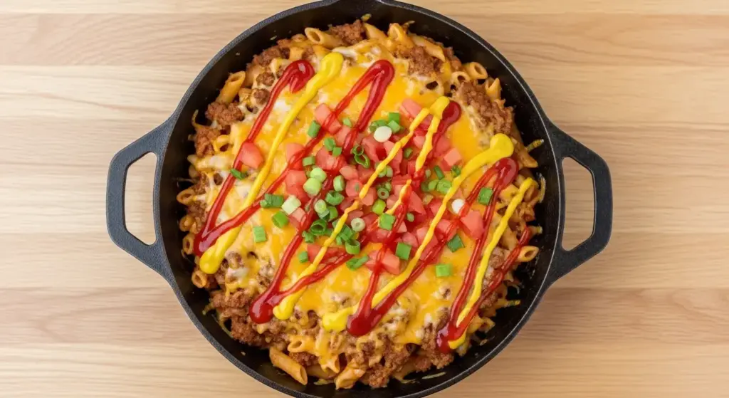 Cheeseburger Skillet Recipe