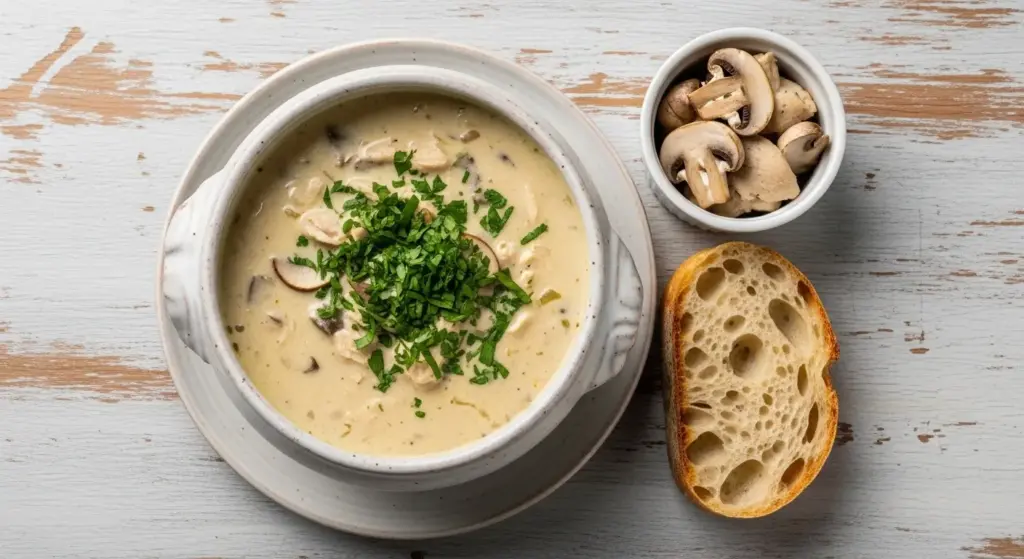 Chicken Mushroom Soup Recipe