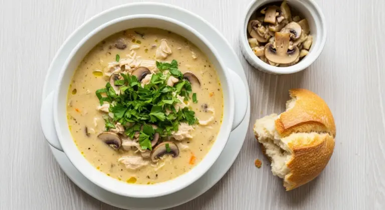 Chicken Mushroom Soup Recipe