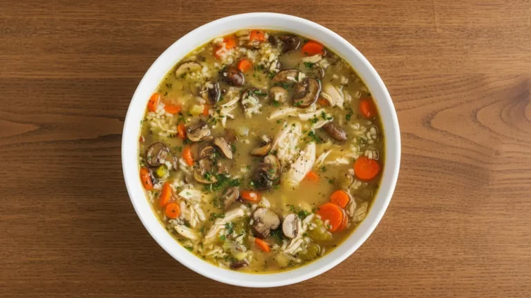 Chicken Mushroom Soup Recipe