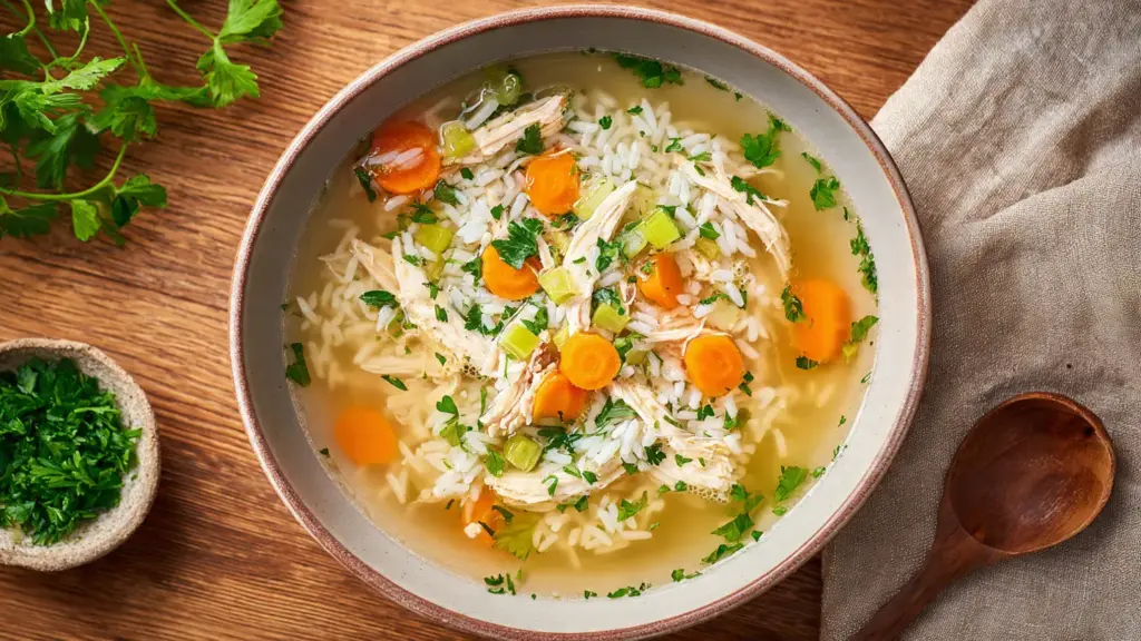 Chicken Rice Soup Recipe