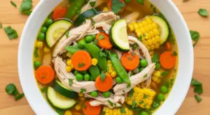 Chicken Vegetable Soup Recipe