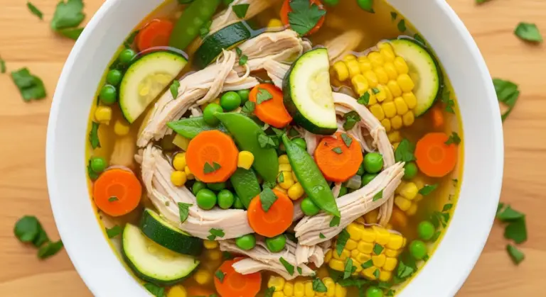 Chicken Vegetable Soup Recipe