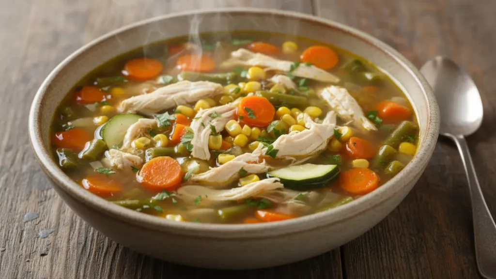 Chicken Vegetable Soup Recipe