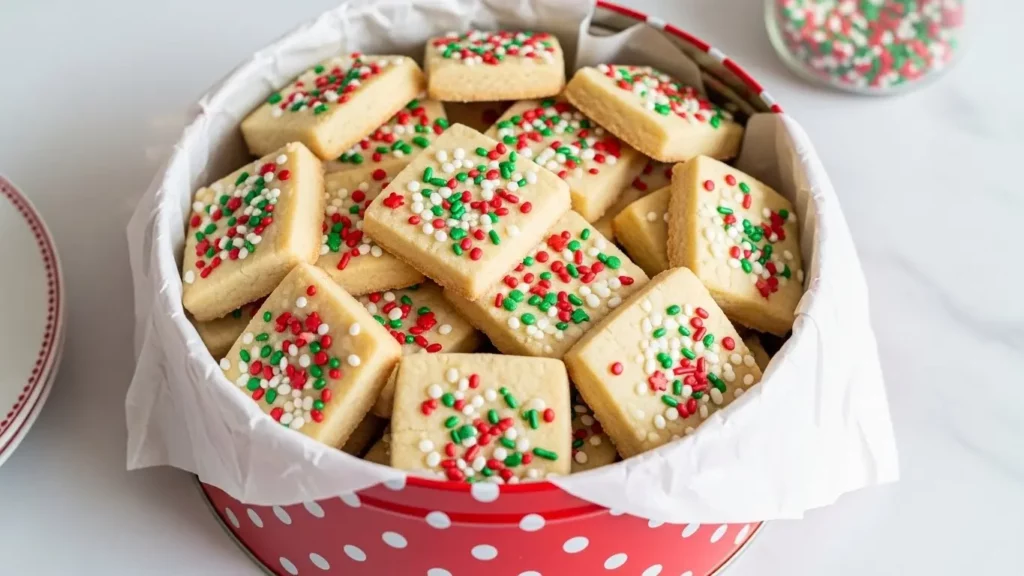 Christmas Shortbread Cookies Recipe