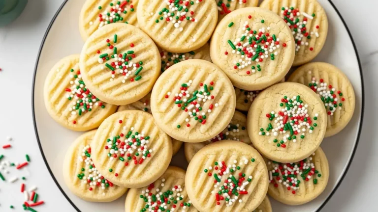 Christmas Shortbread Cookies Recipe
