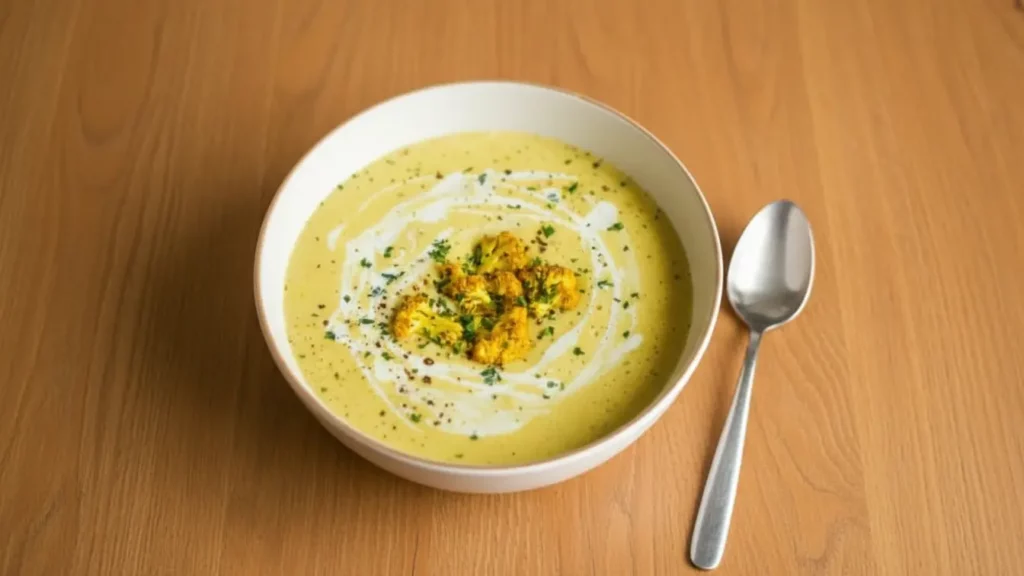 Curried Cauliflower Soup Recipe