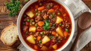 Hamburger Soup Recipe