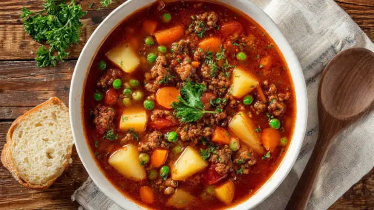 Hamburger Soup Recipe