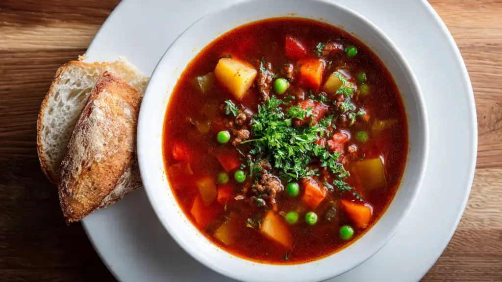 Hamburger Soup Recipe